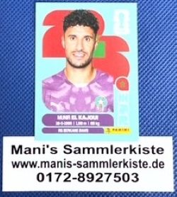 Sammelbild Nr. MAR 3 - Munir el Kajoui