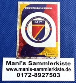 Sammelbild Nr. HAI 1 - Logo - Haiti