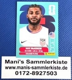 Sammelbild Nr. USA 5 - Mark McKenzie