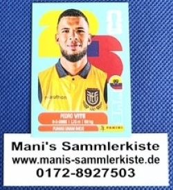 Sammelbild Nr. ECU 12 - Pedro Vite