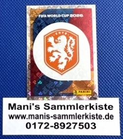 Sammelbild Nr. NED 1 - Logo - Niederlande