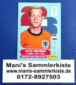 Sammelbild Nr. NED 9 - Jan Paul van Hecke