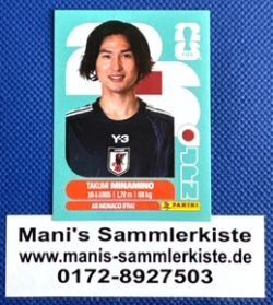 Sammelbild Nr. JPN 16 - Takumi Minamino