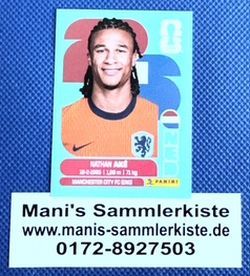 Sammelbild Nr. NED 7 - Nathan Ake