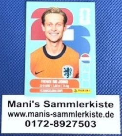 Sammelbild Nr. NED 14 - Frenkie de Jong