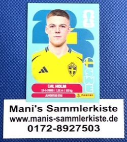Sammelbild Nr. SWE 5 - Emil Holm