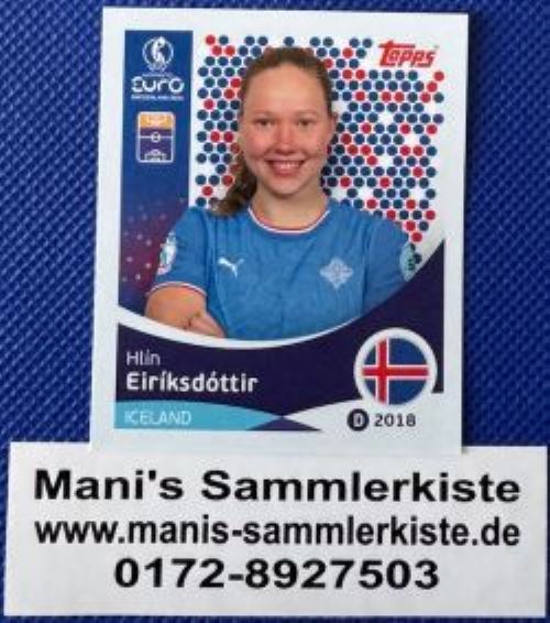 Sammelbild Nr. 076 - Hlin Eiriksdottir