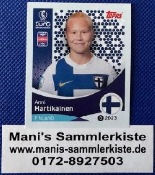 Sammelbild Nr. 089 - Anni Hartikainen