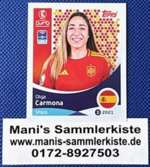 Sammelbild Nr. 098 - Olga Carmona