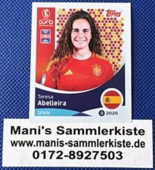 Sammelbild Nr. 102 - Teresa Abelleira