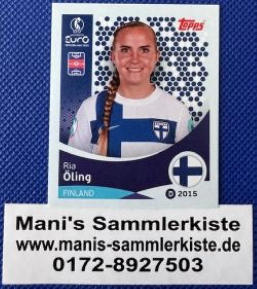 Sammelbild Nr. 086 - Ria Öling