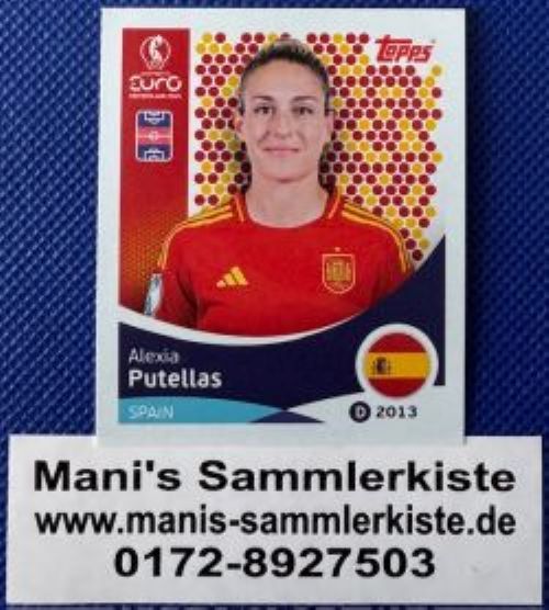 Sammelbild Nr. 100 - Alexia Putellas