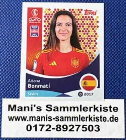 Sammelbild Nr. 101 - Aitana Bonmati