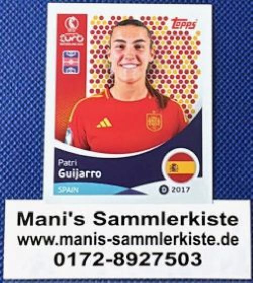 Sammelbild Nr. 103 - Patri Guijarro