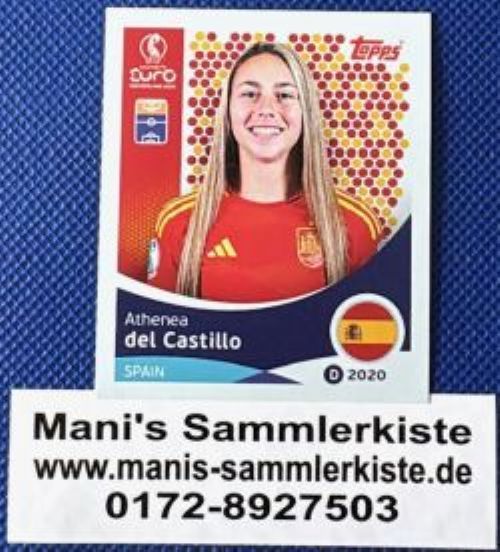 Sammelbild Nr. 107 - Athenea del Castillo