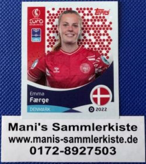 Sammelbild Nr. 211 - Emma Faerge