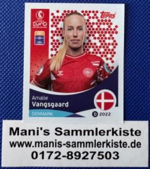 Sammelbild Nr. 218 - Amalie Vangsgaard