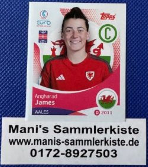 Sammelbild Nr. 270 - Angharad James