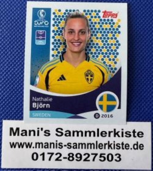 Sammelbild Nr. 227 - Nathalie Björn