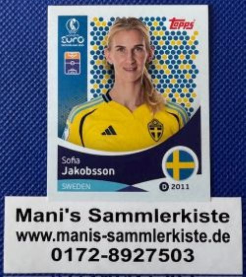 Sammelbild Nr. 235 - Sofia Jakobsson