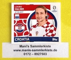 Sammelbild Nr. CRO 12 - Lovro Majer