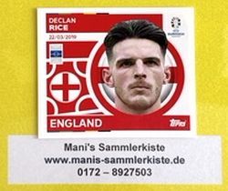 Sammelbild Nr. ENG 14 - Declan Rice