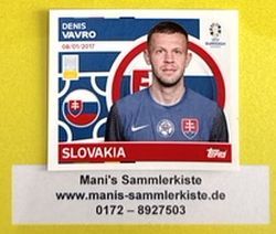 Sammelbild Nr. SVK 6 - Denis Vavro