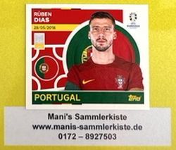 Sammelbild Nr. POR 7 - Ruben Dias