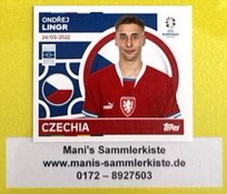 Sammelbild Nr. CZE 14 - Ondrej Lingr