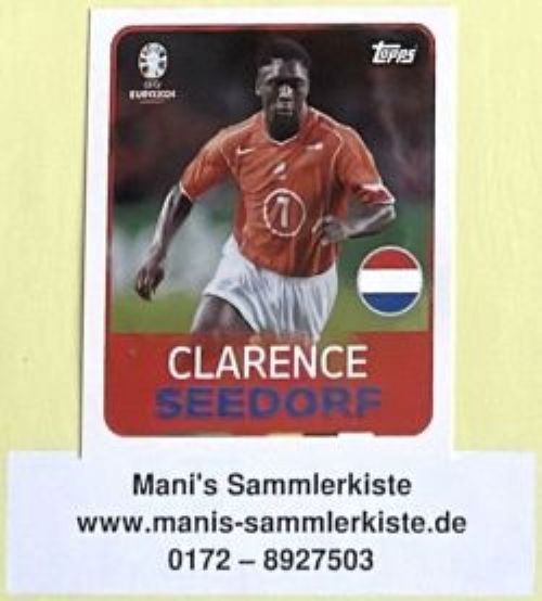Sammelbild Nr. LEG 6 - Clarence Seedorf