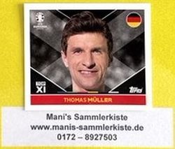Sammelbild Nr. GER TOP1 - Thomas Müller