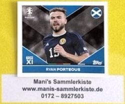 Sammelbild Nr. SCO TOP 2 - Ryan Porteous