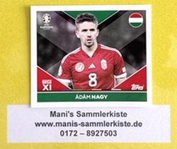 Sammelbild Nr. HUN TOP 2 - Adam Nagy