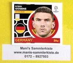 Sammelbild Nr. GER 8 - Robin Gosens