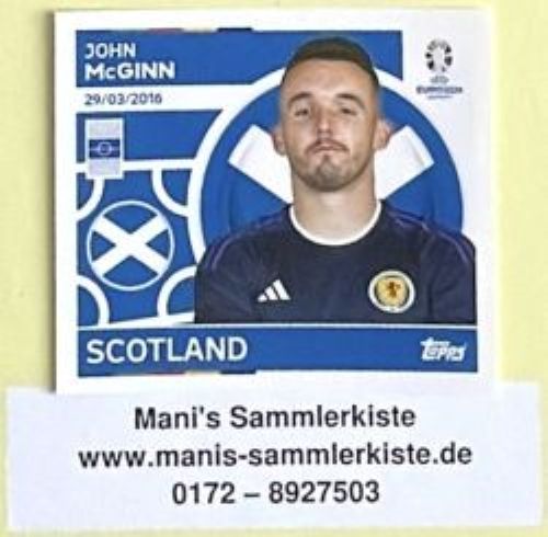 Sammelbild Nr. SCO 15 - John McGinn