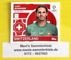Sammelbild Nr. SUI 4 - Yann Sommer
