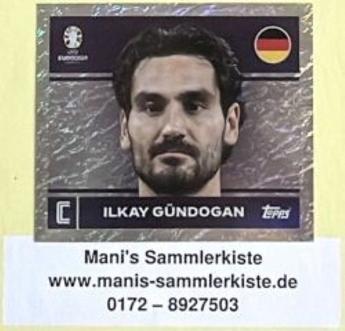 Sammelbild Nr. GER 2 - Ilkay Gündogan - Captain