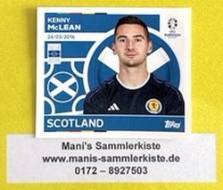 Sammelbild Nr. SCO 18 - Kenny McLean