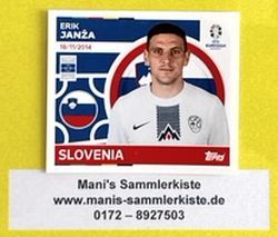 Sammelbild Nr. SVN 10 - Erik Janza