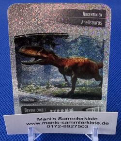 Sammelkarte - Nr. 14 - Argentinien - Abelisaurus
