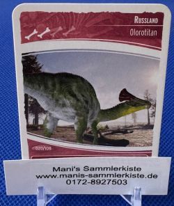 Sammelkarte - Nr. 20 - Russland - Olorotitan