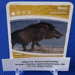 Sammelkarte - Nr. 28 - Mongolei - Andrewsarchus