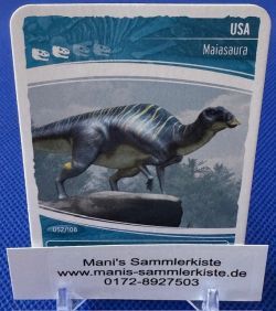 Sammelkarte - Nr. 52 - USA - Maiasaura
