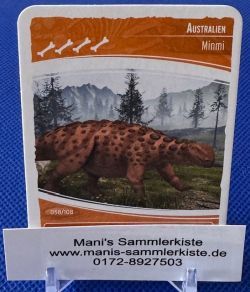 Sammelkarte - Nr. 58 - Australien - Minmi
