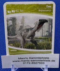 Sammelkarte - Nr. 70 - China - Beipiaosaurus