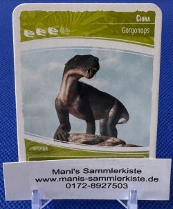 Sammelkarte - Nr. 71 - China - Gorgonops