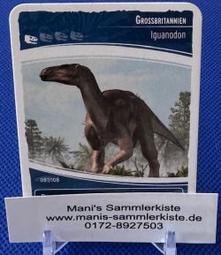 Sammelkarte - Nr. 87 - Grossbritannien - Iguanodon