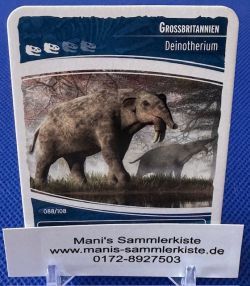 Sammelkarte - Nr. 88 - Grossbritannien - Deinotherium