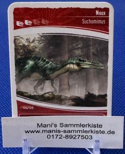 Sammelkarte - Nr. 106 - Niger - Suchomimus