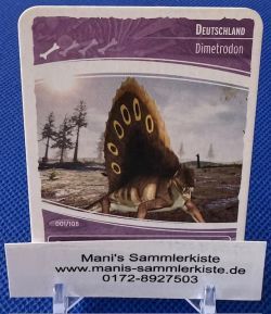Sammelkarte - Nr. 1 - Deutschland - Dimetrodon